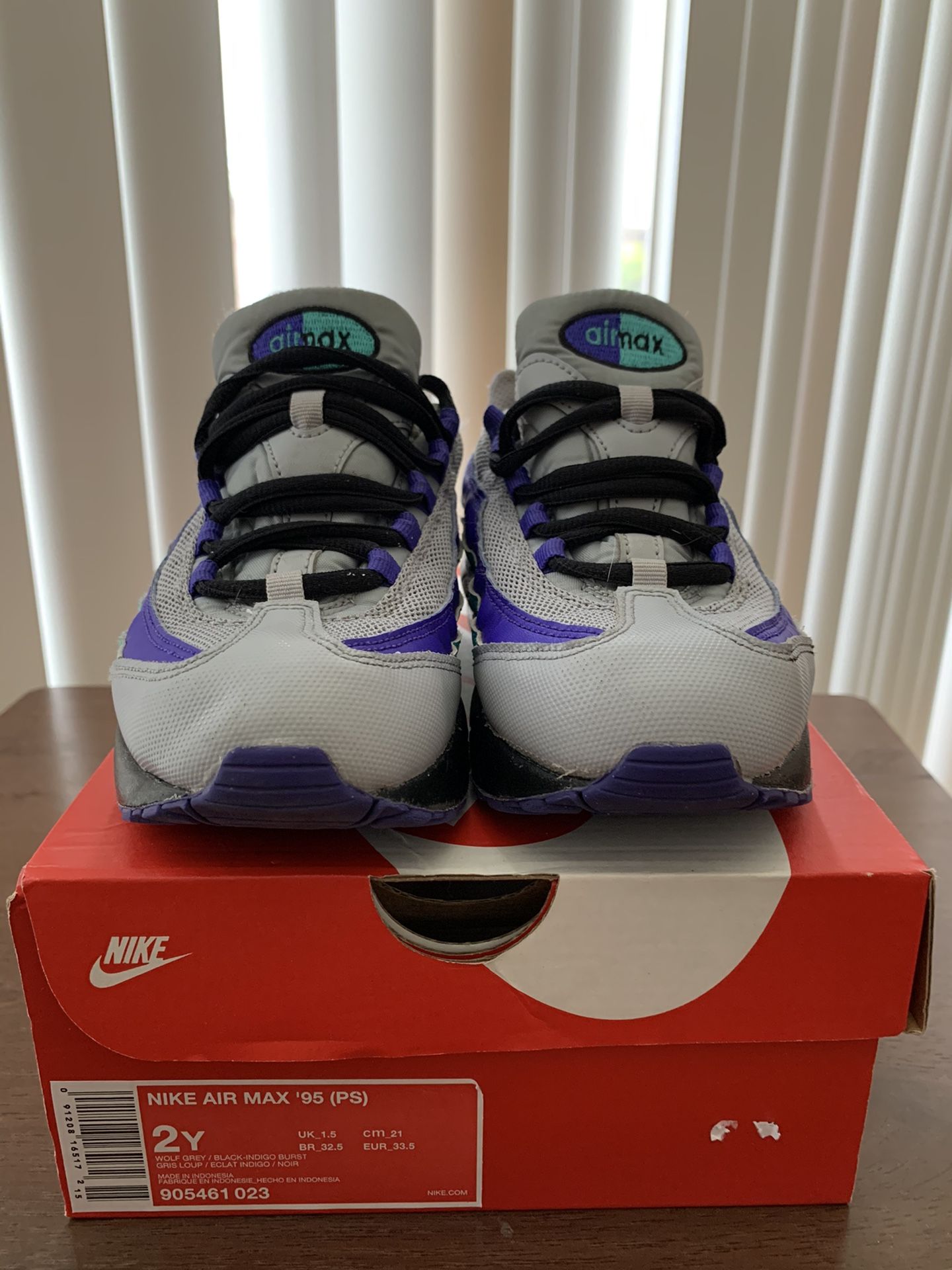 Kids Nike Air Max ‘95 (PS) Size 2Y