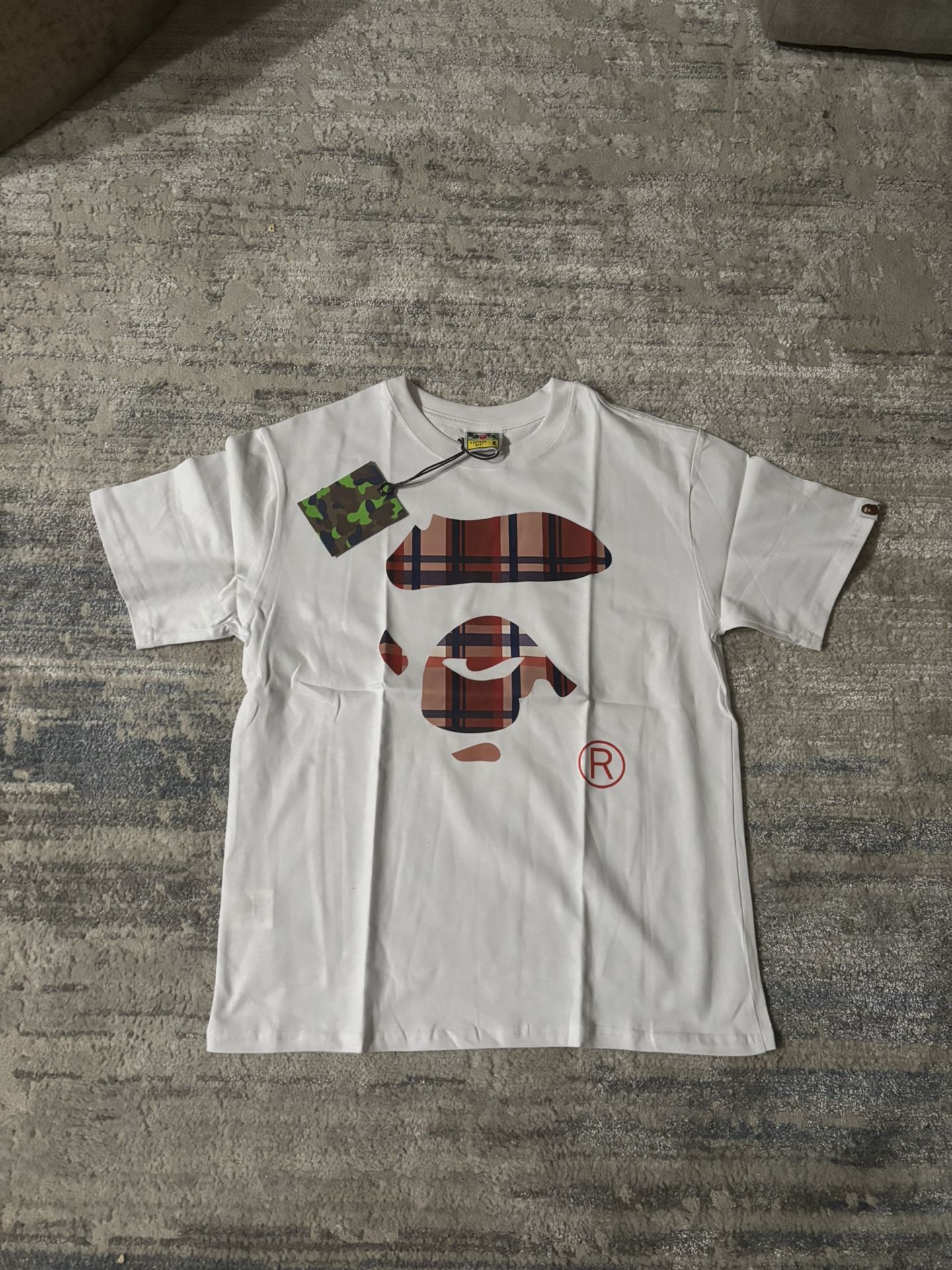 Bape Burberry T shirt