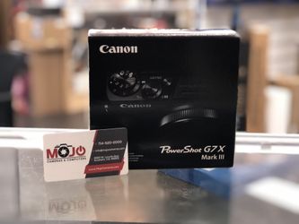 Canon Powershot G7x Mk III
