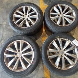 Rims And Tires 17" For 2015 Infiniti Stock 81972