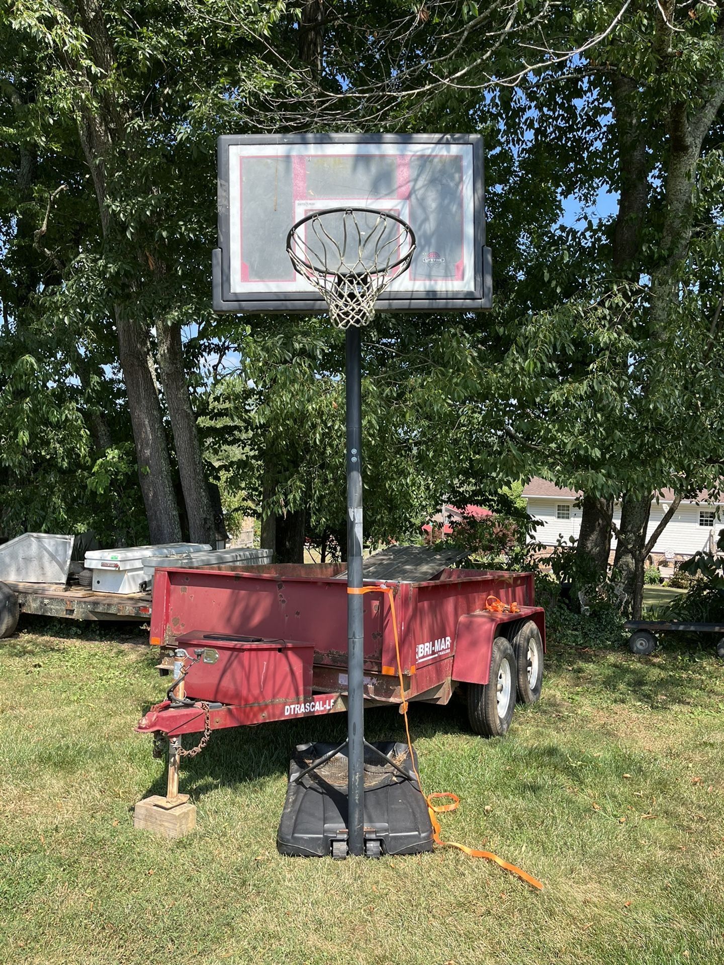 Basketball Goal And Post 