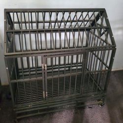 Dog Cage 40" High 23" Wide 37" Long