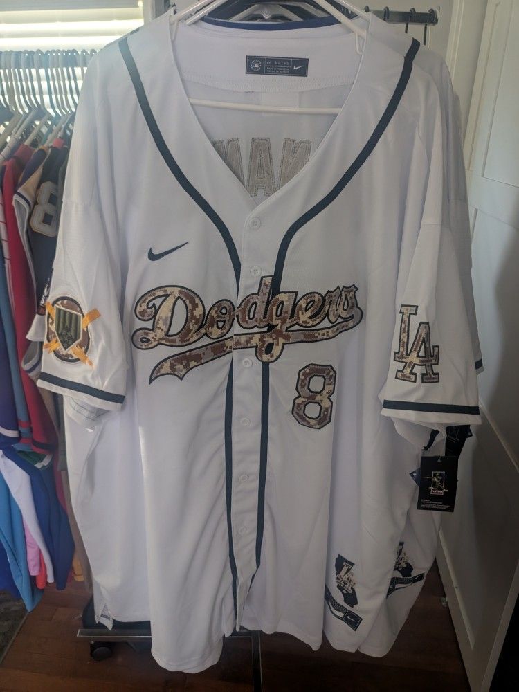 Dodgers Jersey Number 8 Hernandez 6xl