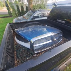Dodge Ram 1500 Hood And Driver Door