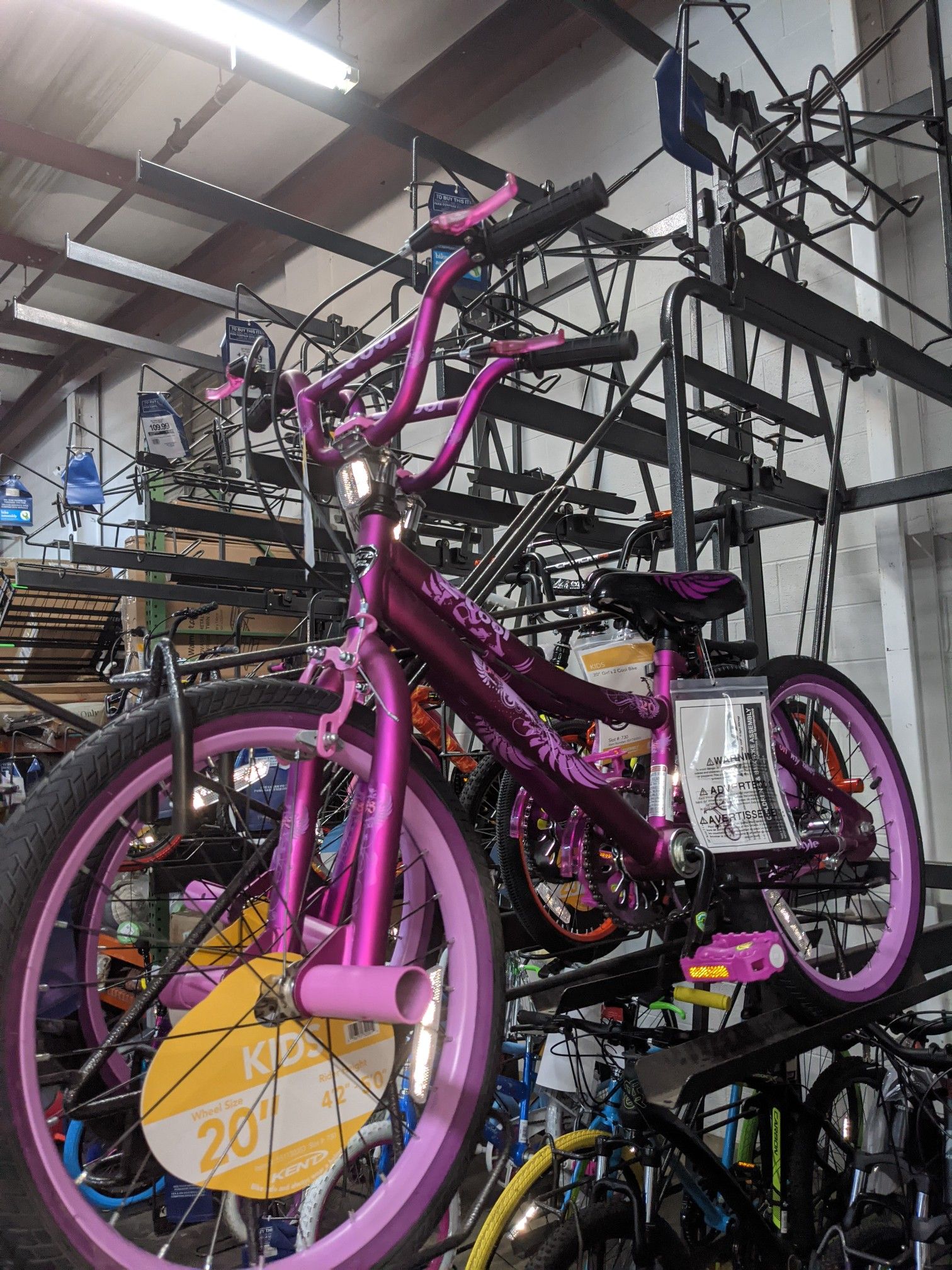 New girls 2kool bmx bike 20"