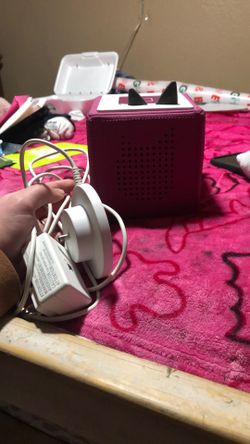 Toniebox Pink With Charger