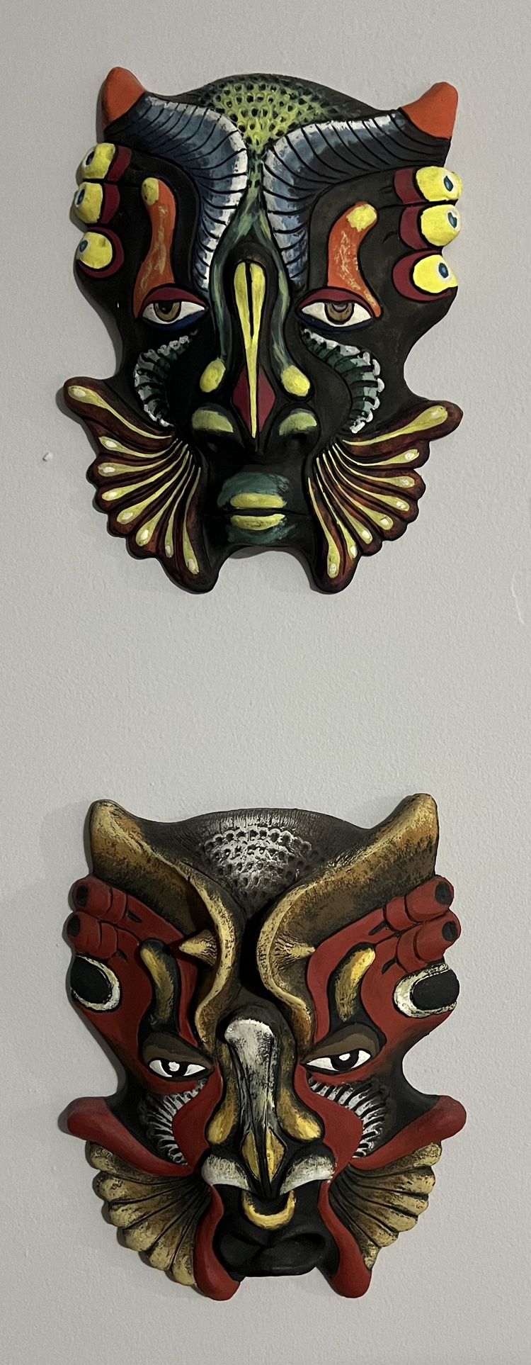 2 Tribal Masks