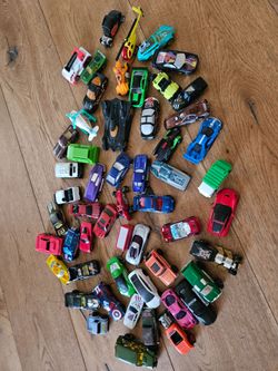 Match box cars and hot wheels etc.