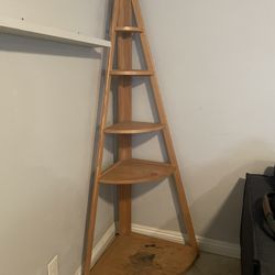 Wooden Corner shelf