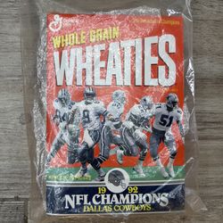 Cowboys 1992 Special edition Wheaties