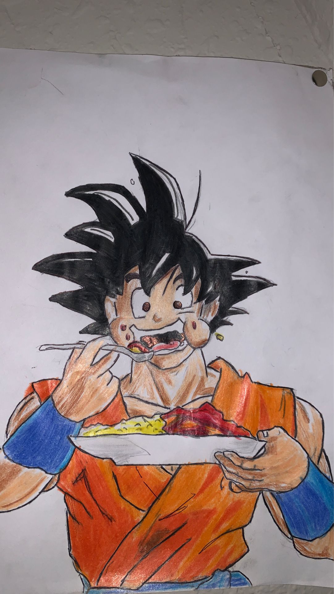 Goku drawing