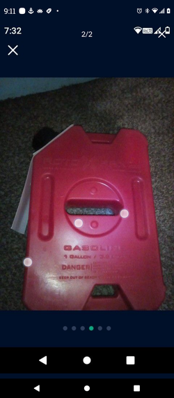 Roto gas tank 1gallon