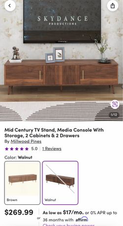 Mid Century TV Stand
