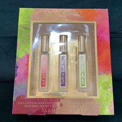 Brand New Juicy Couture 3 Piece Gift Set 