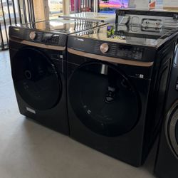 Samsung 5 Cubic Feet Washer And 7.5 Cubic Feet Dryer Set Brand New, 1 Year Manufacturers Warranty 