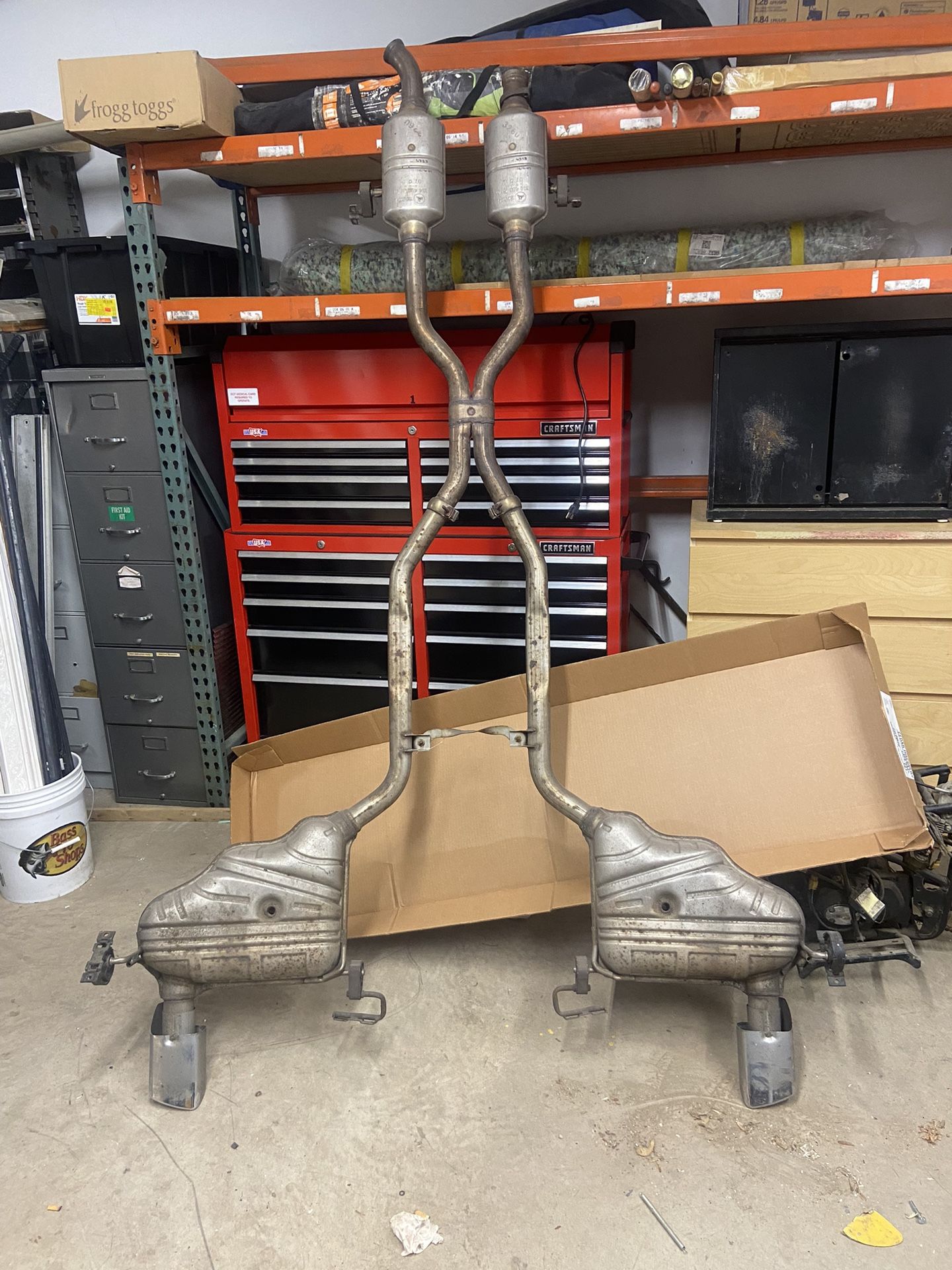 07-11 Mercedes ML 350 Exhaust