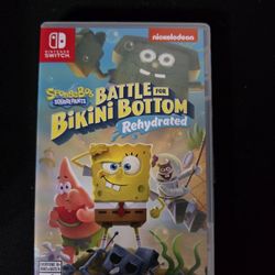 Nintendo Switch SpongeBob Battle For Bikini Bottom