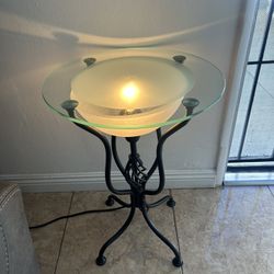 Light Up End Table