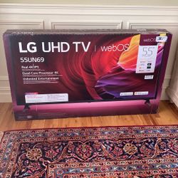 LG 55” Smart TV New 