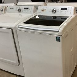 Samsung Washer And Dryer Used Set 