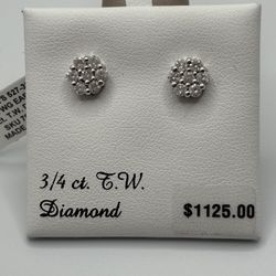 Diamond Earrings 