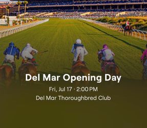 Del Mar Opening + The Party at Seaside Cabana