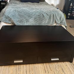 Wooden Coffee Table With Storage 