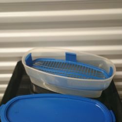 COOK'S CHOICE Original Better Breader Batter Bowl Snap-Lock Breading Container..