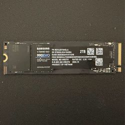 Samsung 990 EVO 2TB NVMe SSD - PCIe Gen4/Gen5 - Fast Gaming Storage