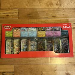 Costco Prismatic Evolutions 8-Pack Mini Tins
