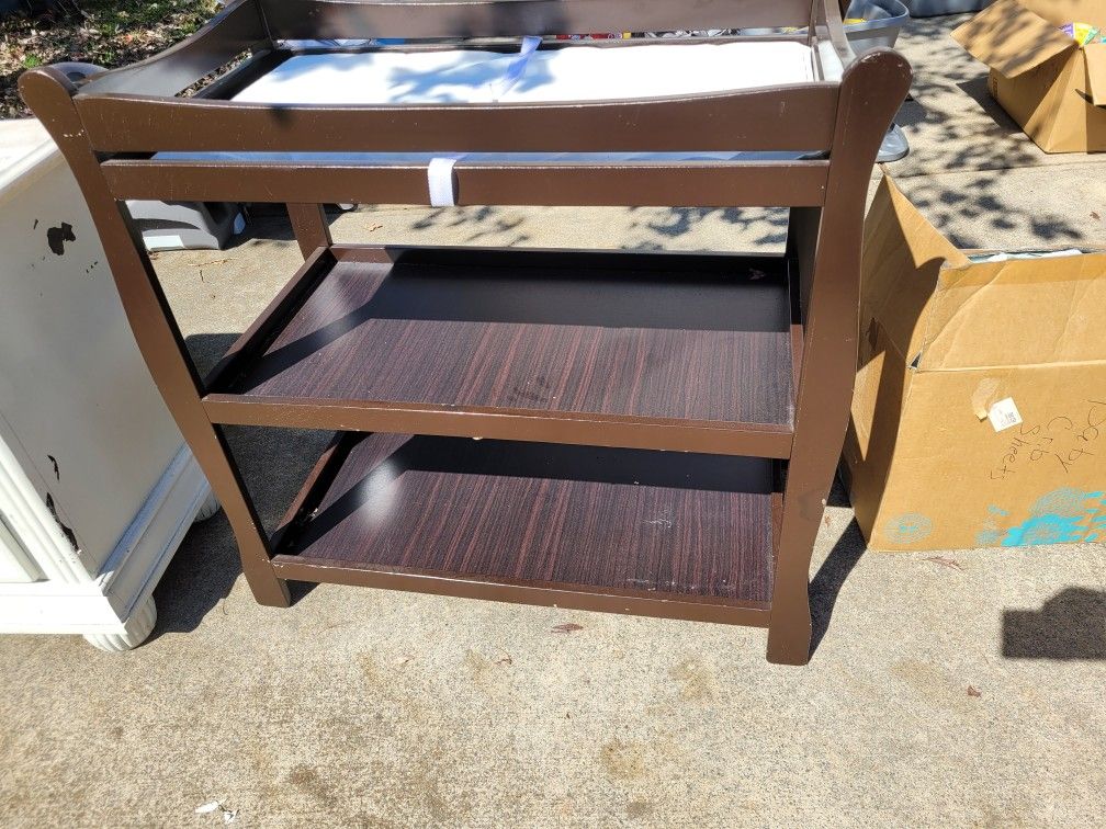 Cherry Changing Table