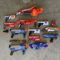 Nerf Gun Lot 