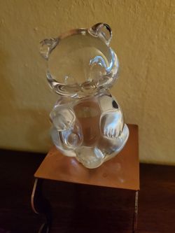 Princess House Crystal Bear