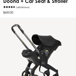Doona Car Seat and Stroller