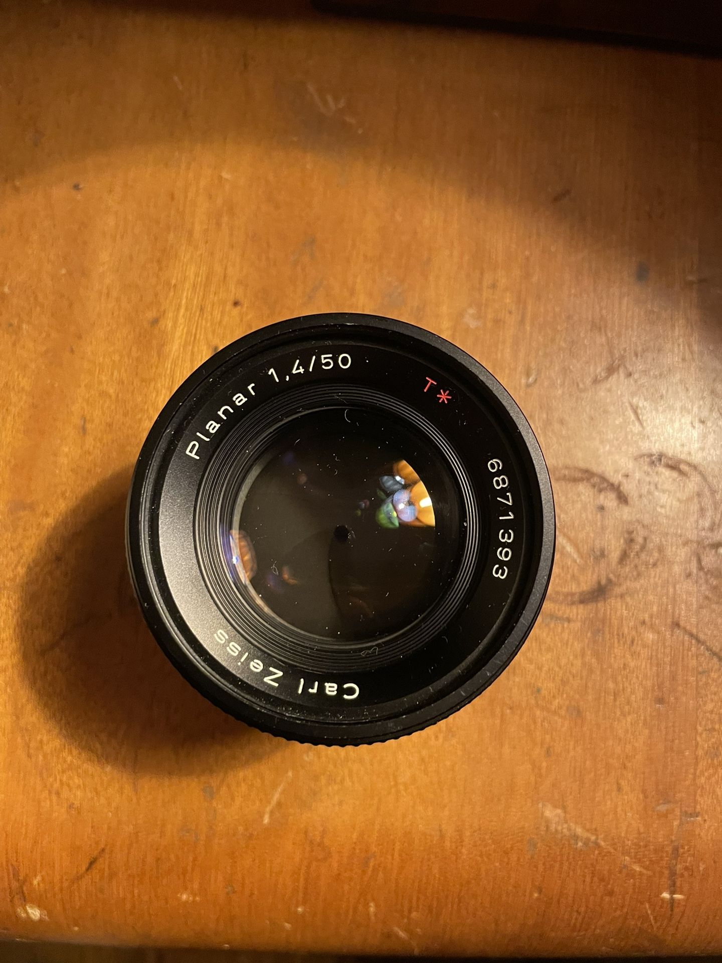 Contax Aria 35mm Film Camera with Carl Zeiss T* Planar 50mm f1.4