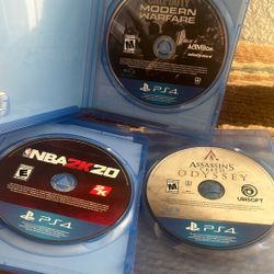 PS4 Games, Good Condition 