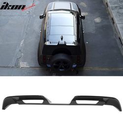 Fits 2020-2026 Land Rover Defender 90/110/130 Roof Spoiler Gloss Black V1 Rear Wing