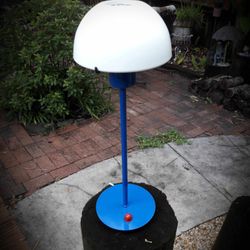 Mid Century Memphis Mushroom Lamp