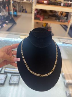 10k  Chino  link necklace
