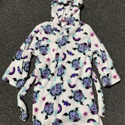 Vampirina girls size 6 fleece hooded robe 