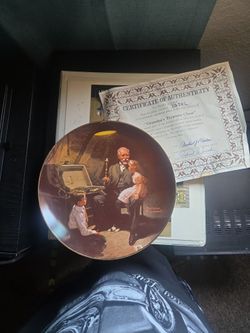 Grandpa's treasure chest. With certificate of authenticity