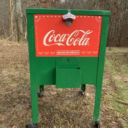 Antique Coke Cooler