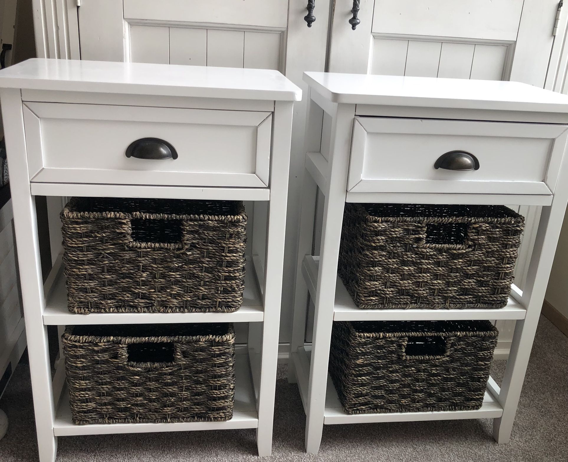 White Night Stands / End Tables
