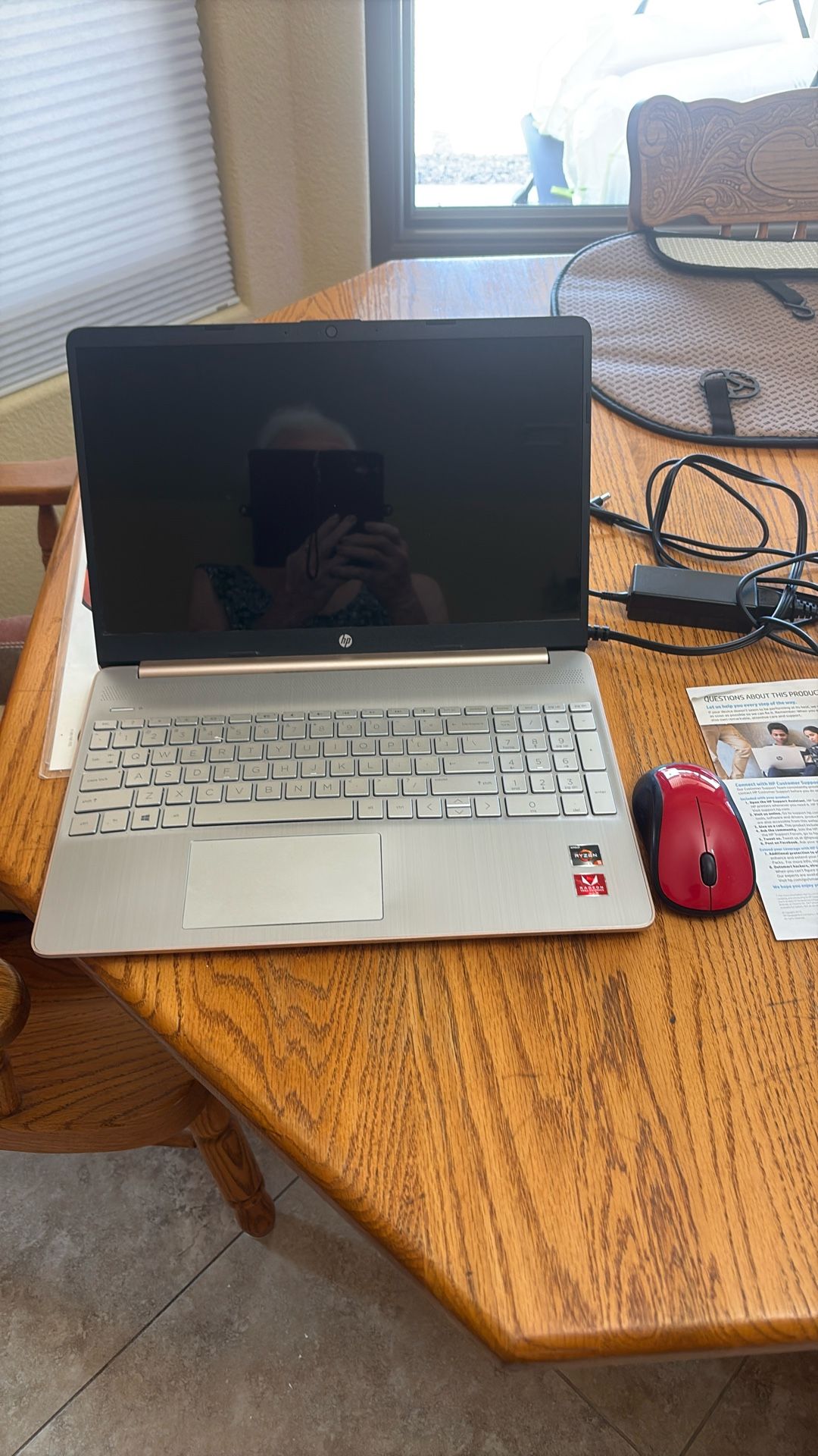 HP Laptop 15” Screen, Believe 16 gb With Mouse