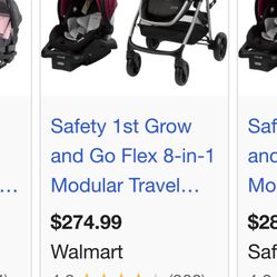 Stroller + Car seat 8 In 1!!!