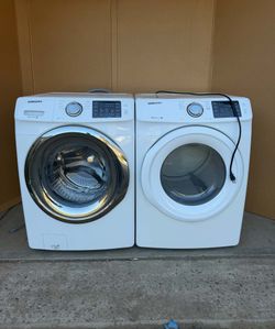 Samsung washer and gas dryer