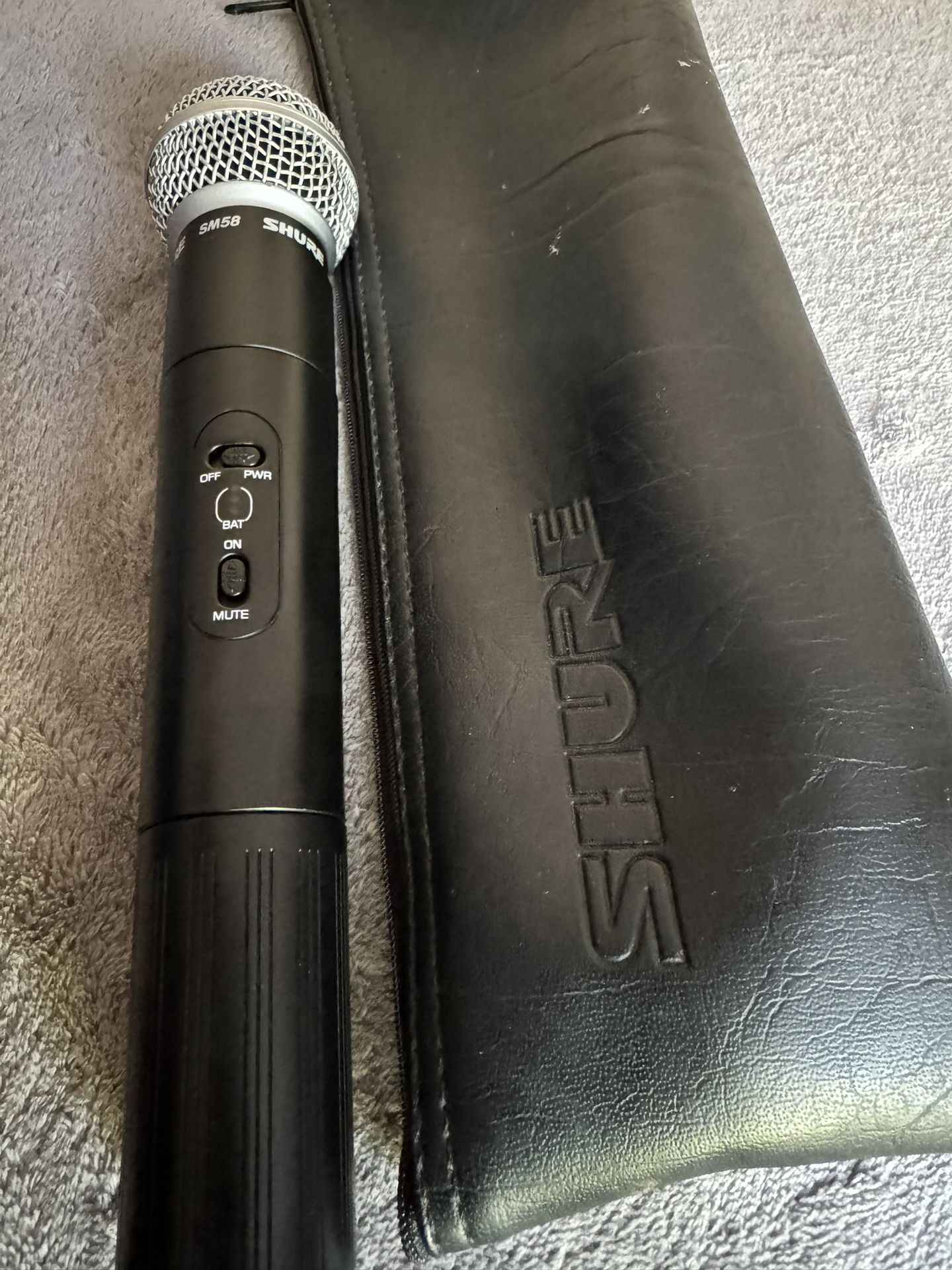 Sure, Wireless Microphone Only SM58