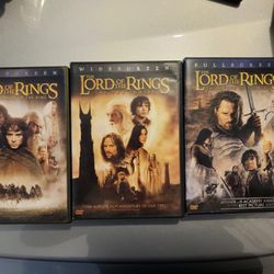 Lord Of The Rings Trilogy DVD