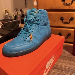 gatorade jordan 1 blue lagoon size 10