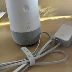 Google Home White Slate One Size Smart Speaker Google Assistant